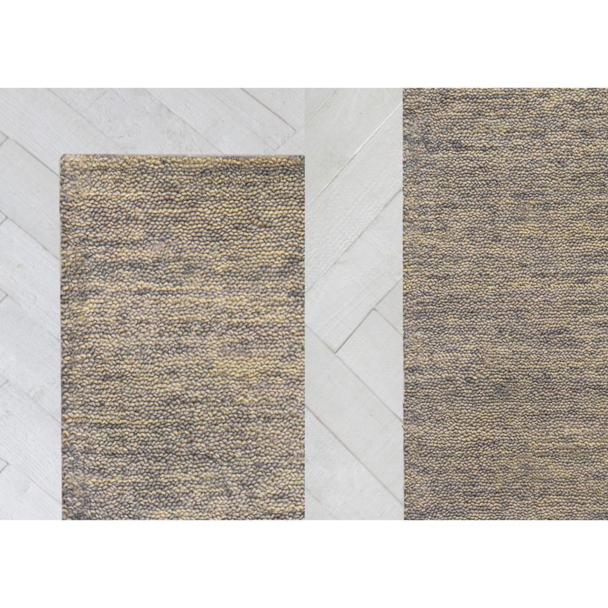 January Large Hand Woven Wool Rug in Champagne – image 3