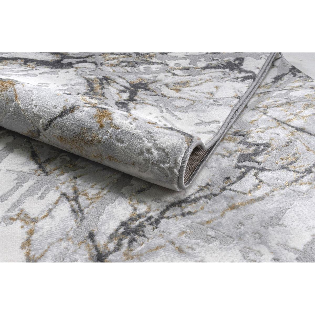 Bohemia Medium Rug Cream / Grey / Gold / Silver 160 X 230cm – image 2