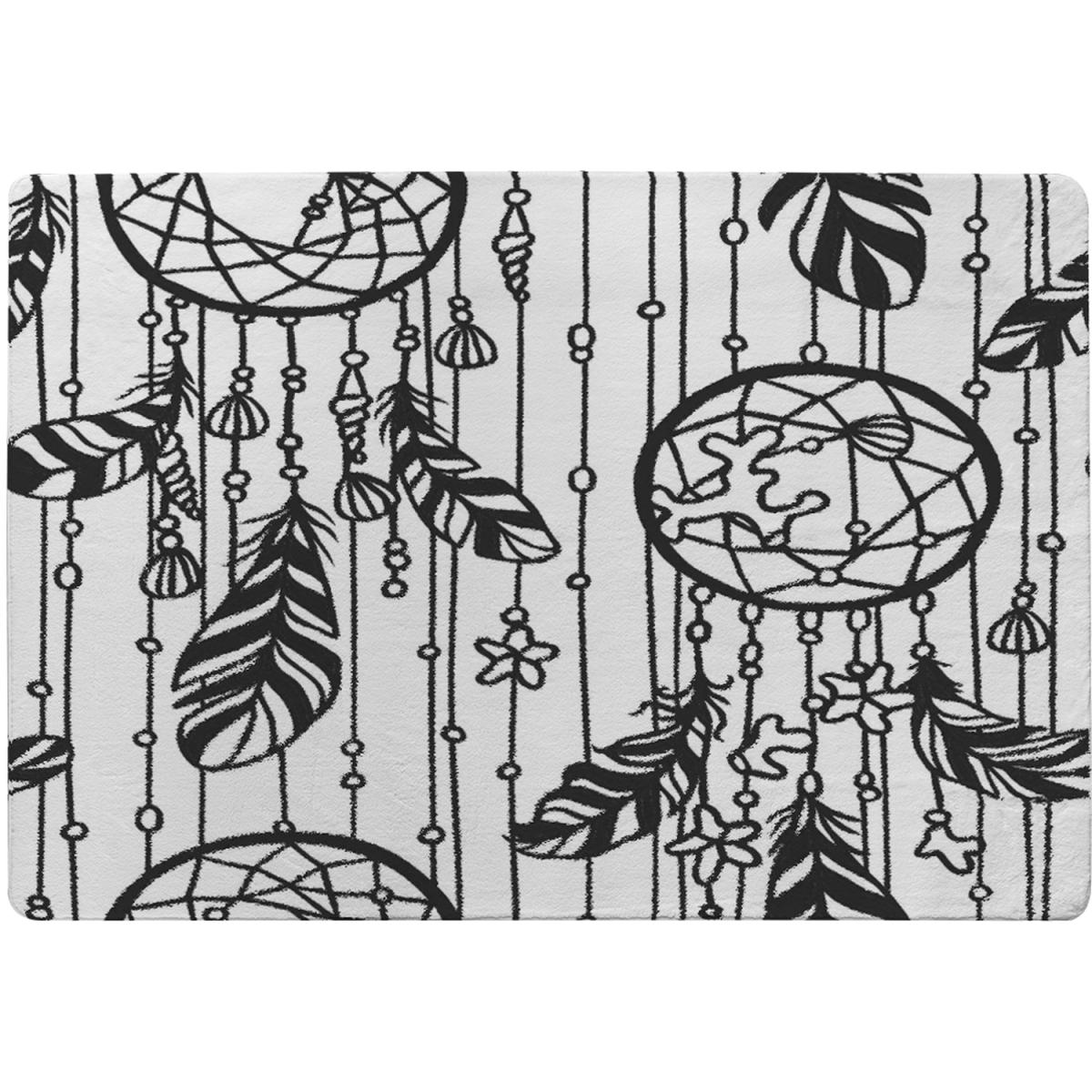 Black Contour Rug - Black / 230cm – image 2