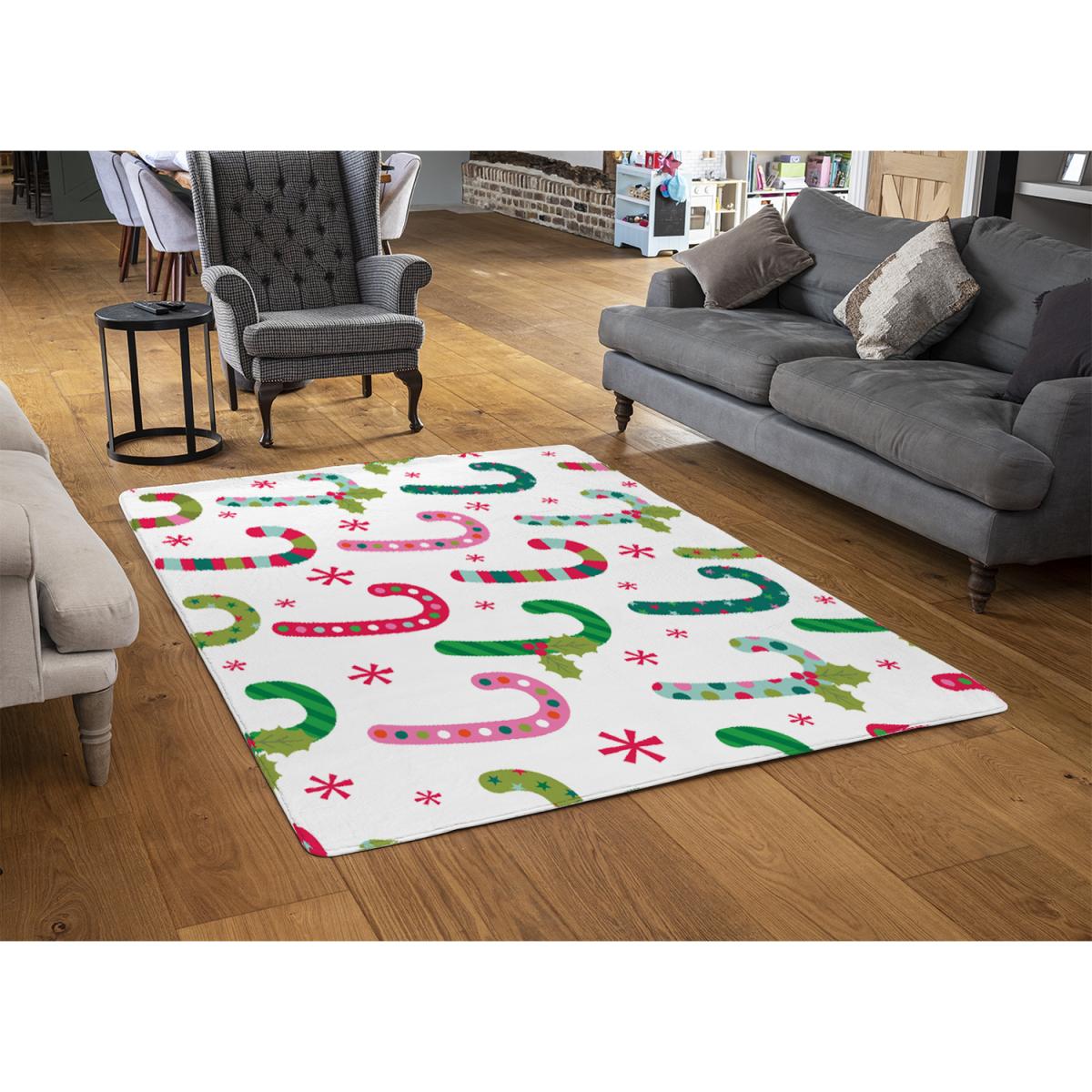 Candy Pattern Style Rug - green / 230cm – image 2