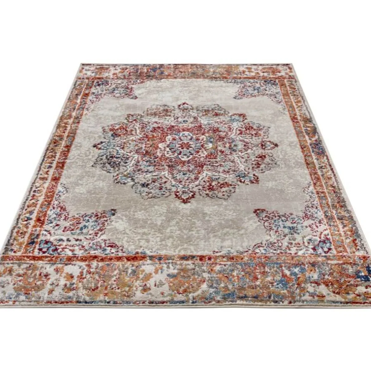 Hanse Home Orient Maderno Polypropylene Jute Medallion Rug Cream - Cream / 240.0cm – image 4