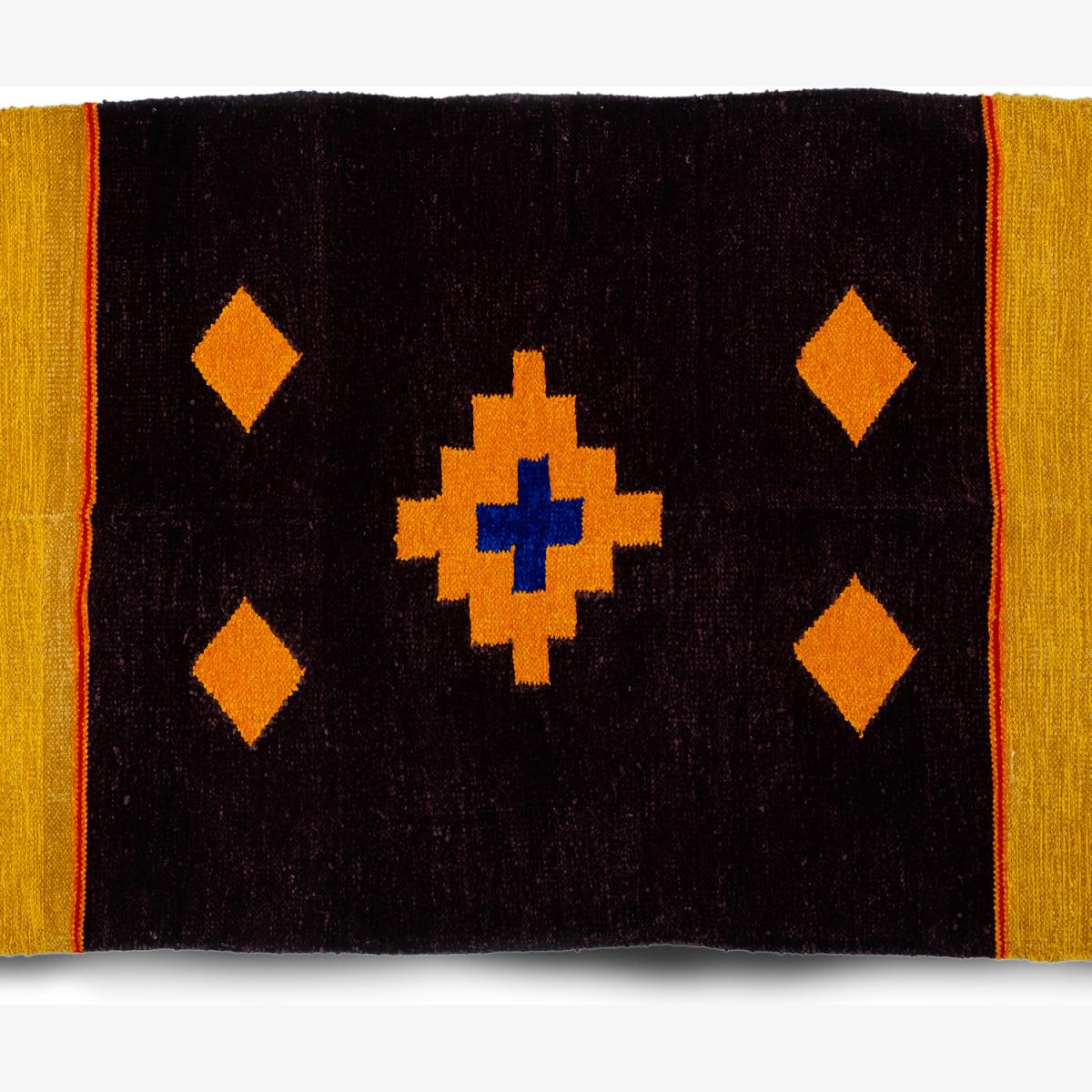 Abstract Native Rug - Brown – image 1