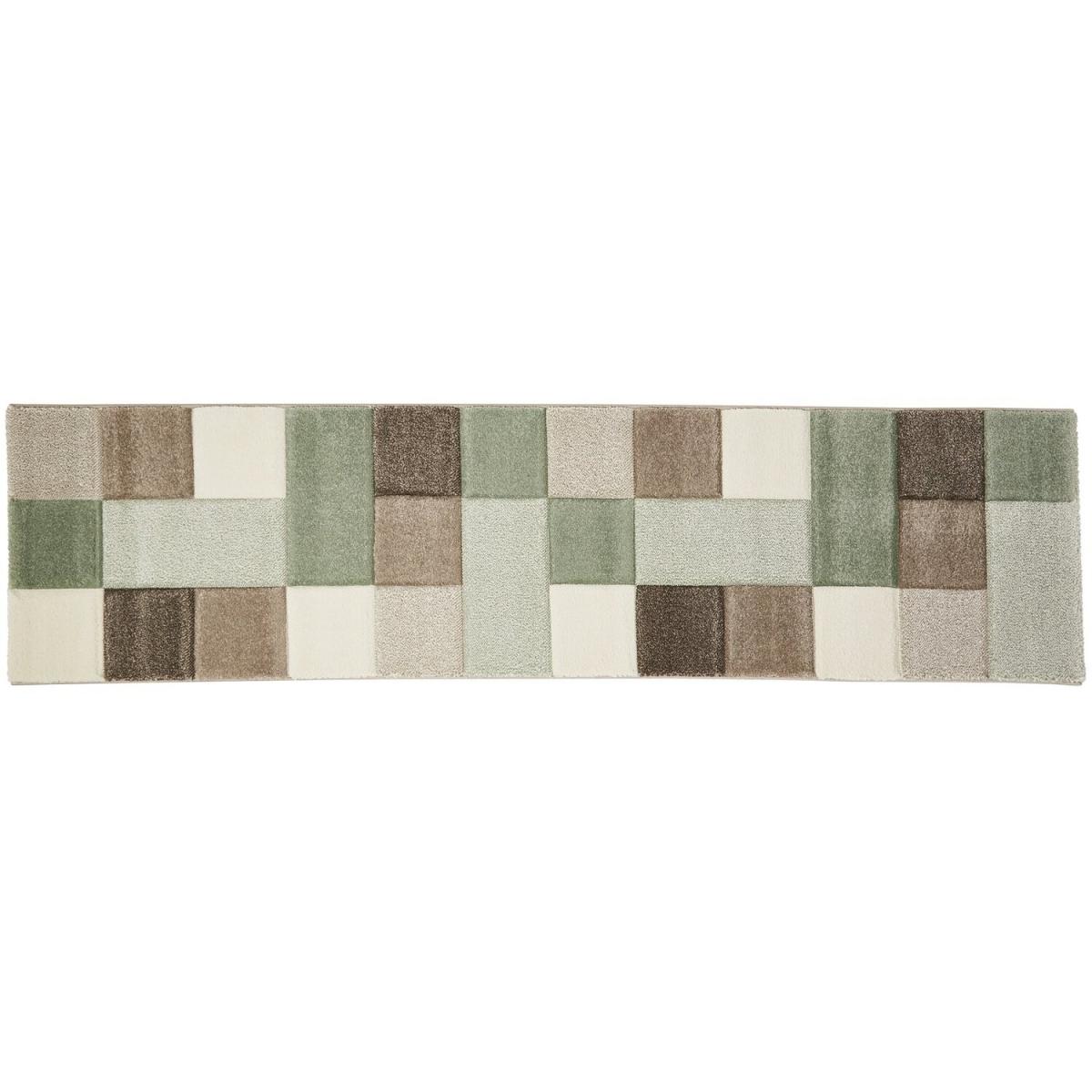 Brooklyn 646 BeigeGreen Rug - Beige/Green / 230cm – image 7