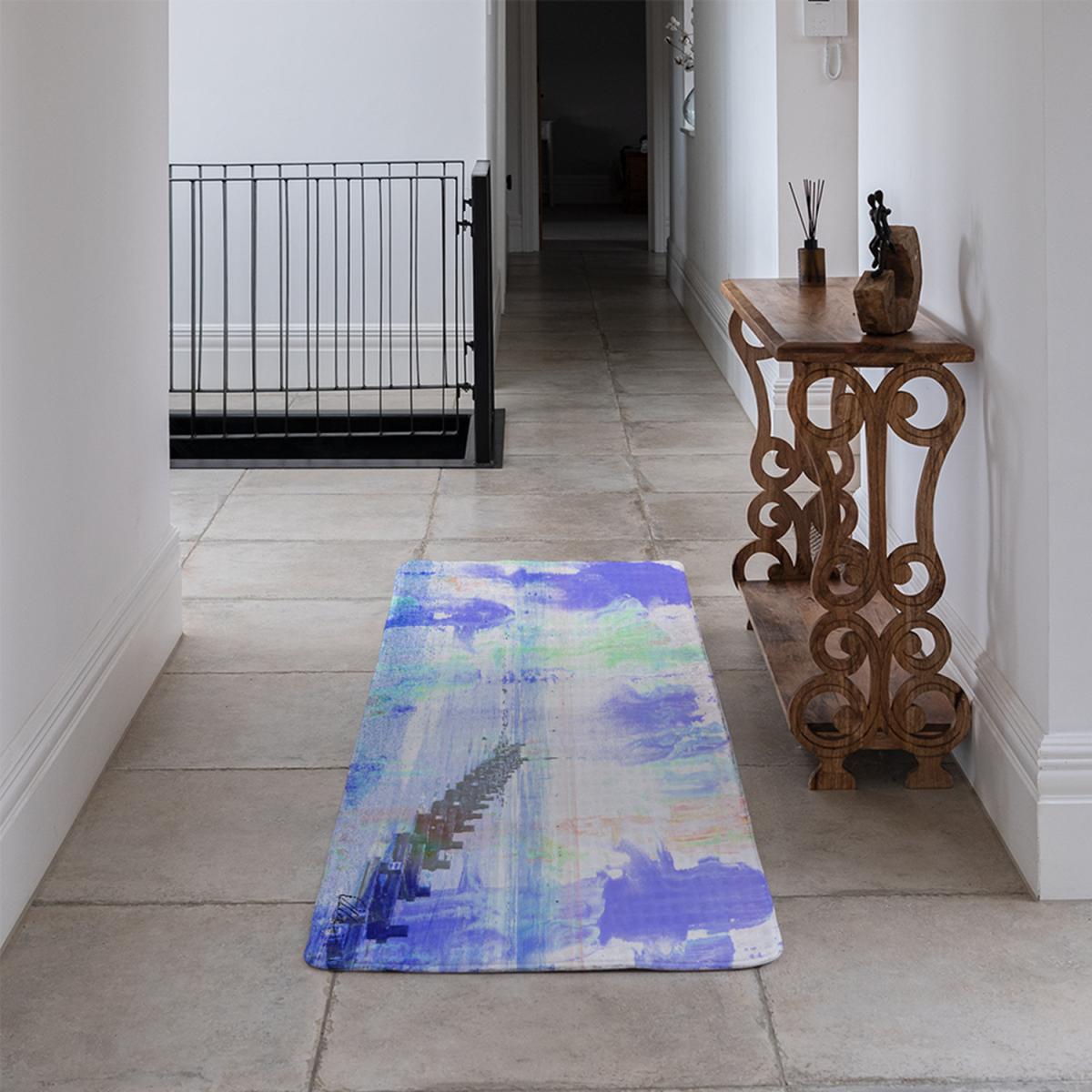 Beach Blue Runner Rug - Blue – image 3
