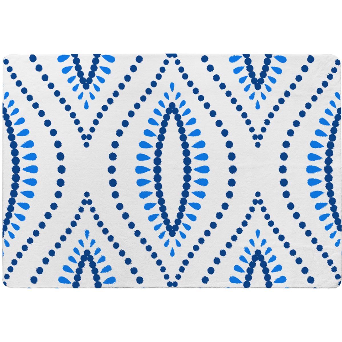 Boho Intricate Ogee Rug - Blue / 230cm – image 2