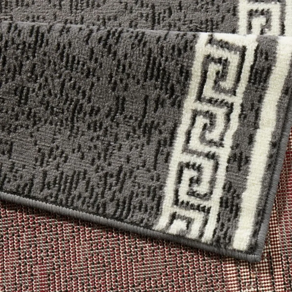 Hanse Home Designer Velours Casa Polypropylene Bordered Runner Rug Grey - Grey / 500.0cm – image 2