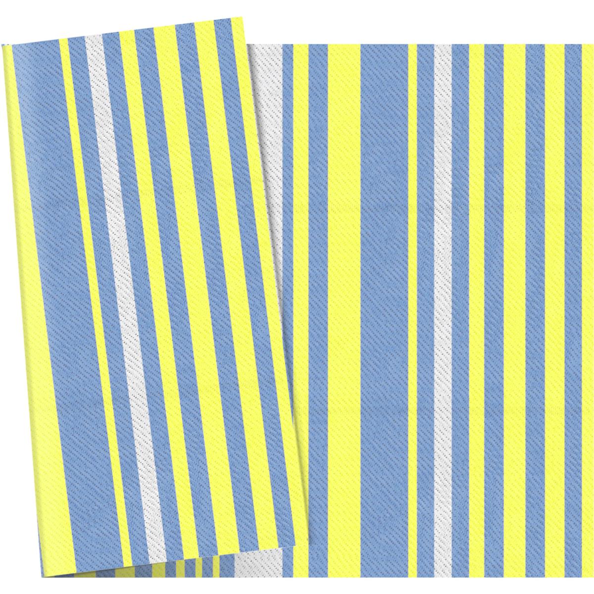 Reversible Outdoor Rug, Waterproof Plastic Straw Mat - Yellow – image 5