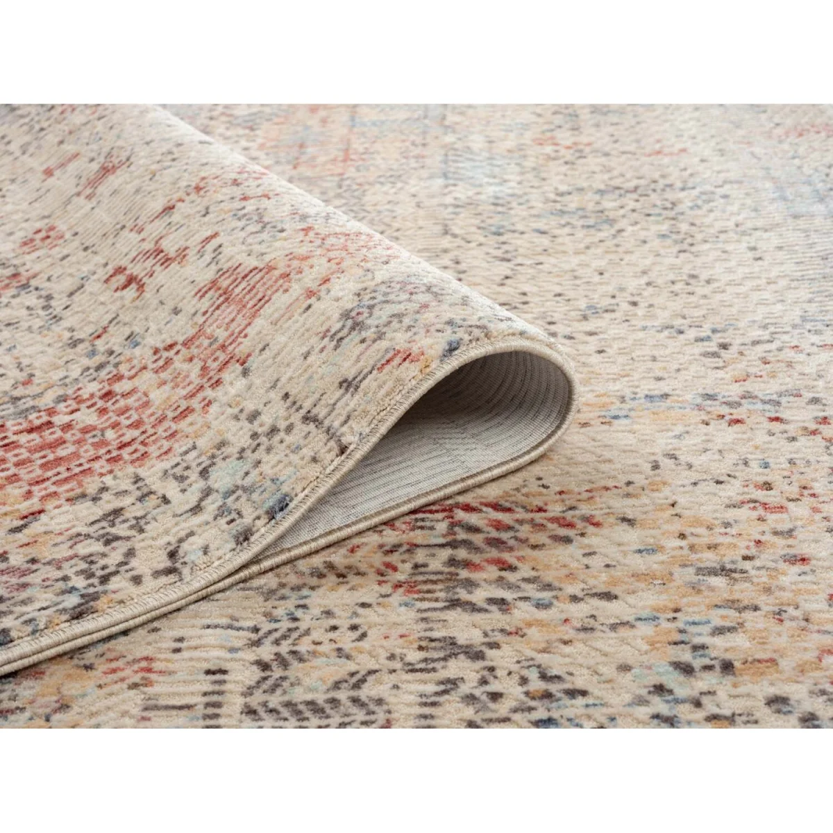 Underfoot Vale Large Beige/Amber Traditional Floral Living Room Rug - 8mm Pile - Beige – image 2