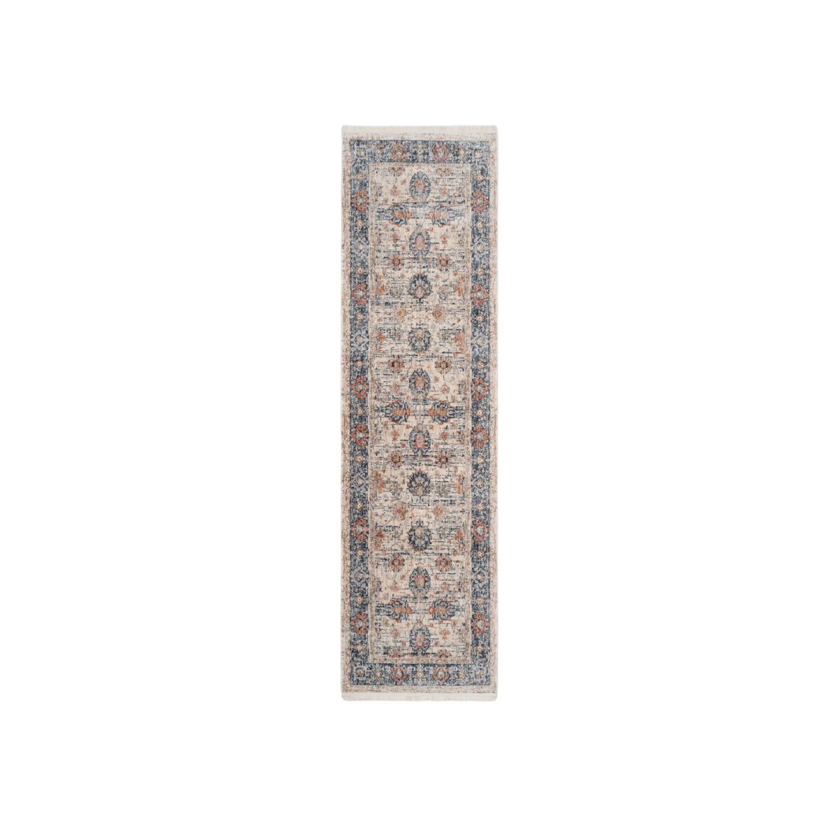Beige Traditional Area Rug - Multicolour / 170cm / 3kg