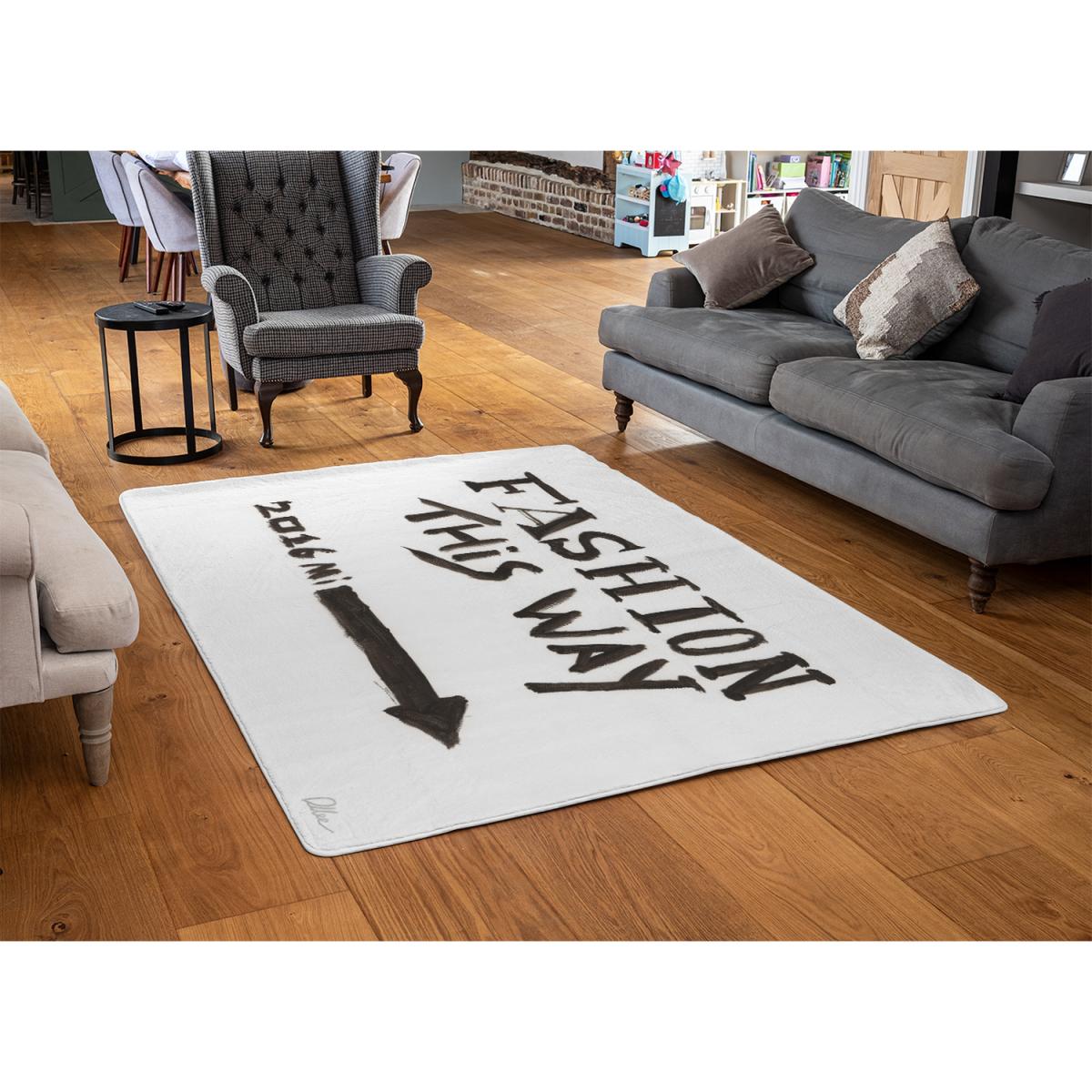 Fashion This Way Rug - Black / 230cm – image 3