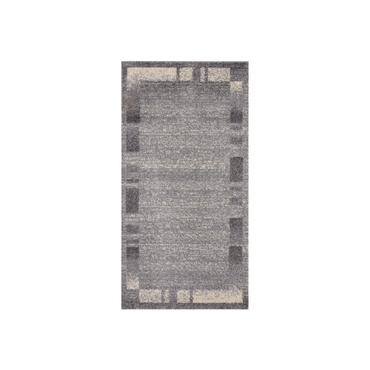 Ephesus Collection Modern Rugs Grey Cream 7438GC - Grey / 60cm / 1.32kg