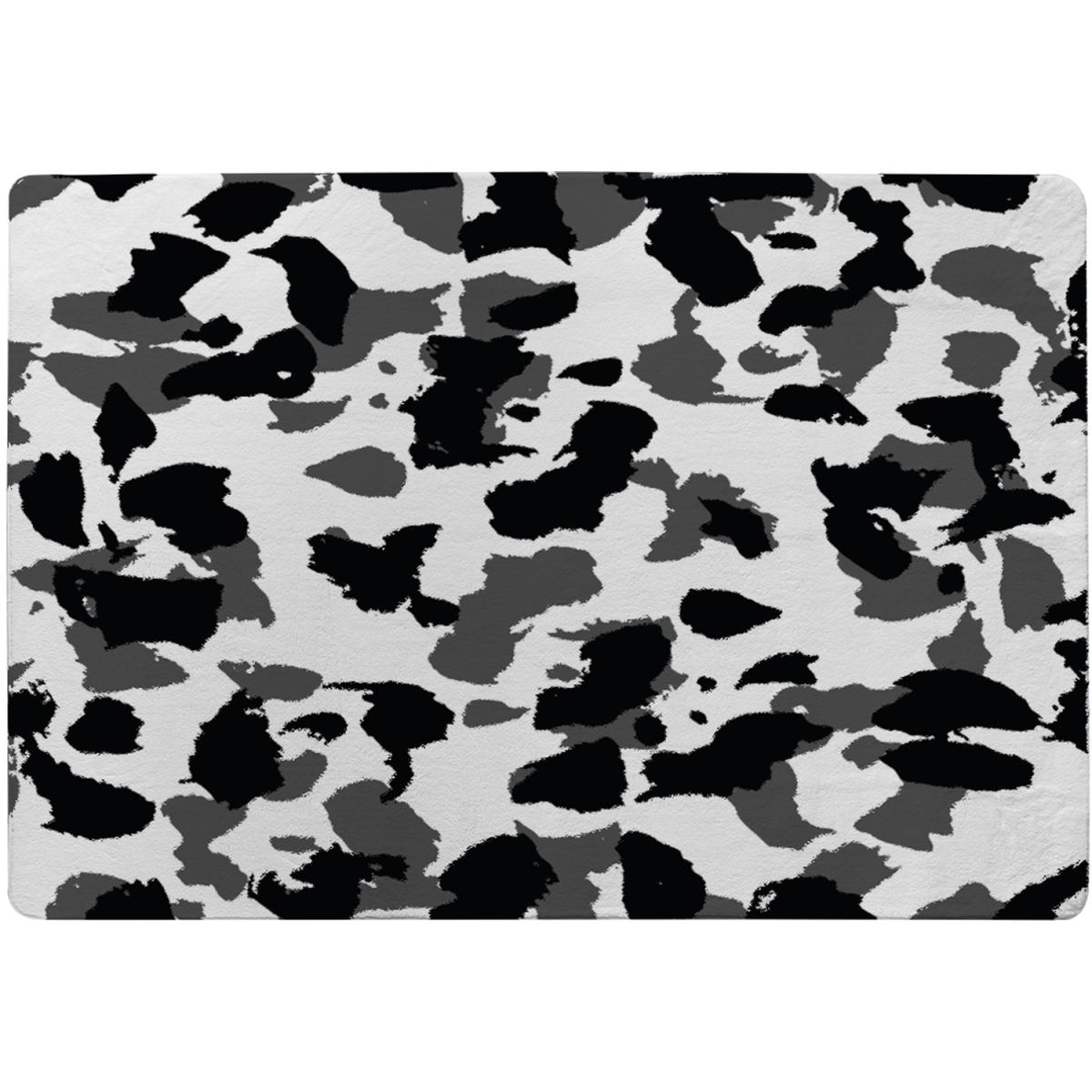 Animal Print Rug - Black / 110cm – image 2