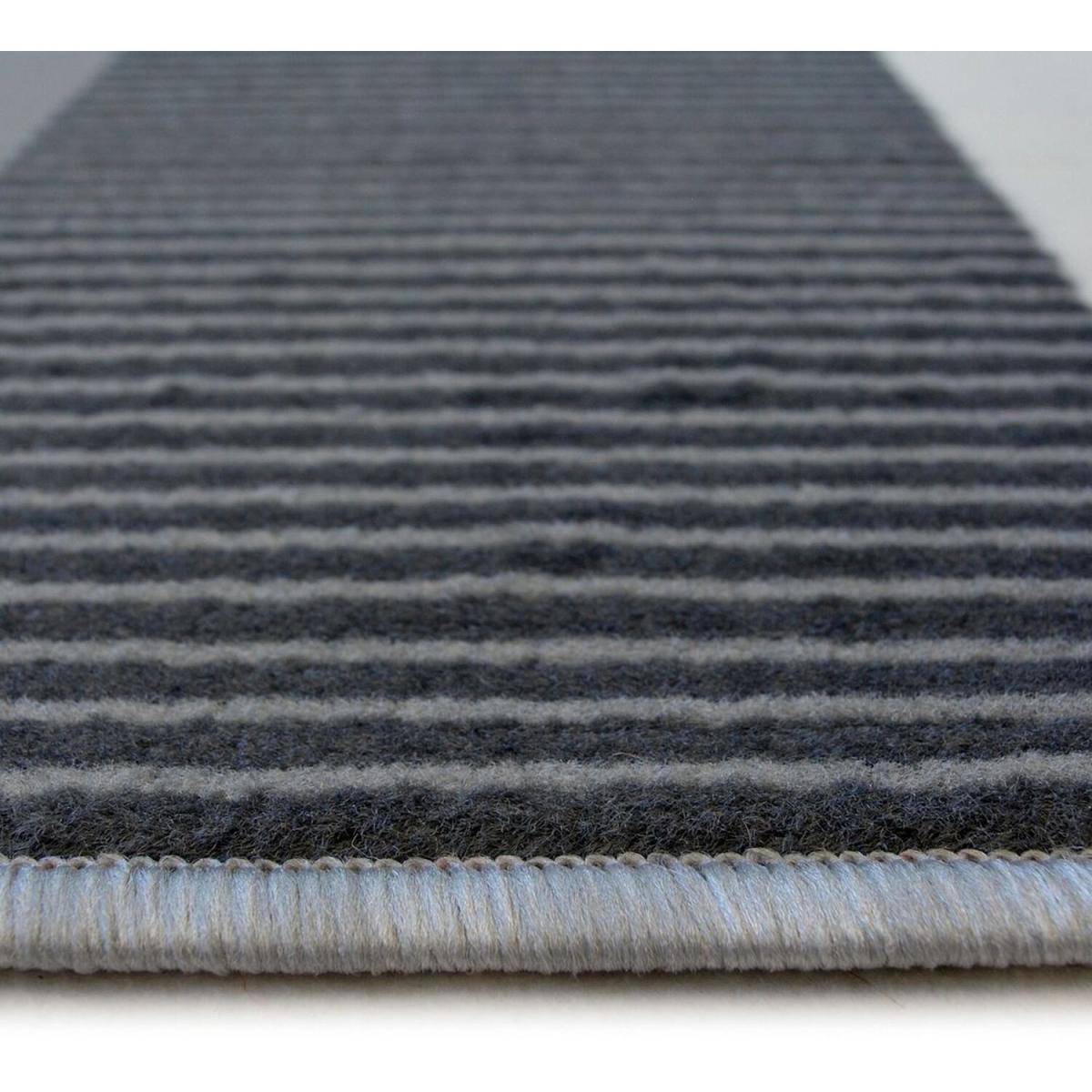 Monochrome Patchwork Living Room Rug - Islay - Grey / 230cm – image 3
