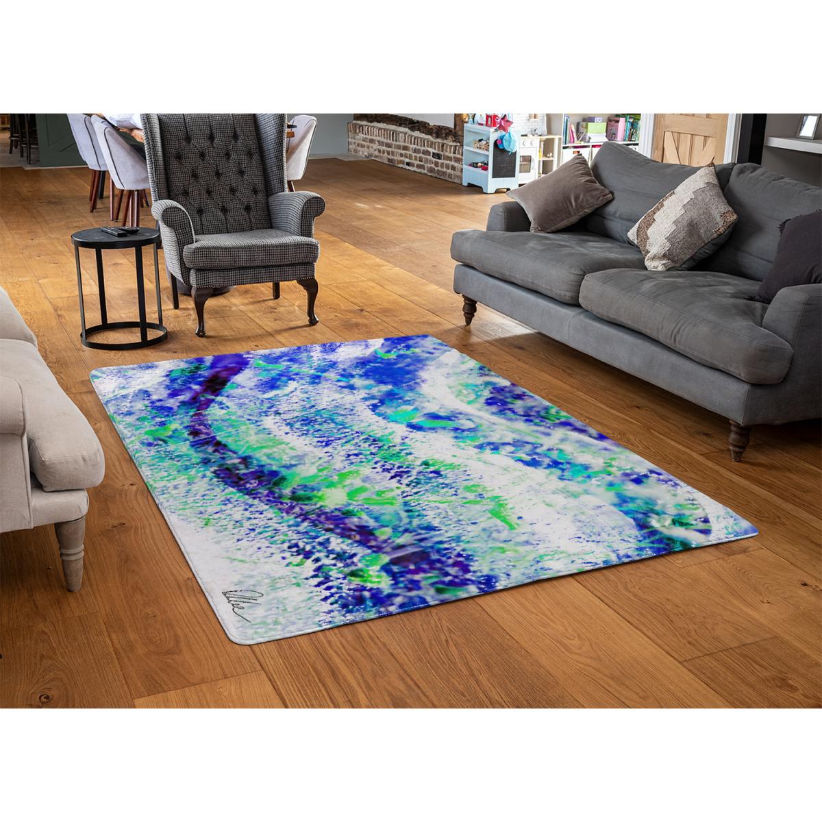 Blue Wilderness Rug - Blue / 230cm – image 3