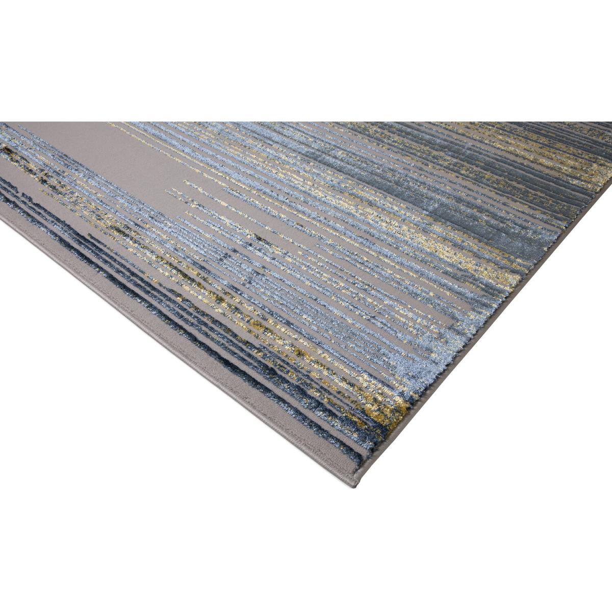 Diamond Stripe Rug - Cream / 140cm – image 5