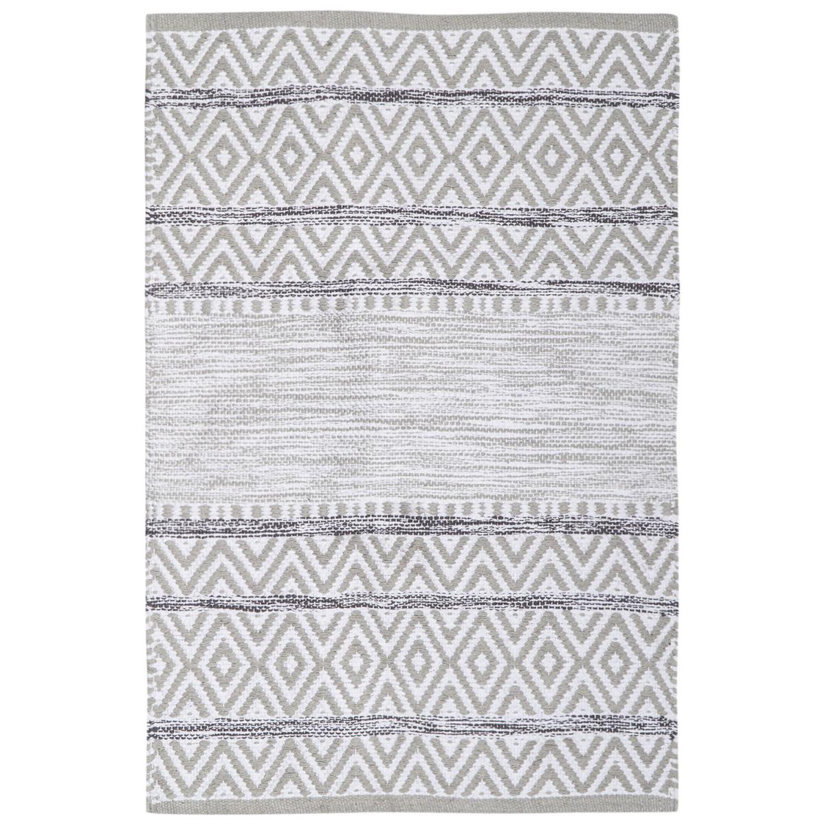 Crysta Rug - Monochrome with ochre / Large – image 3