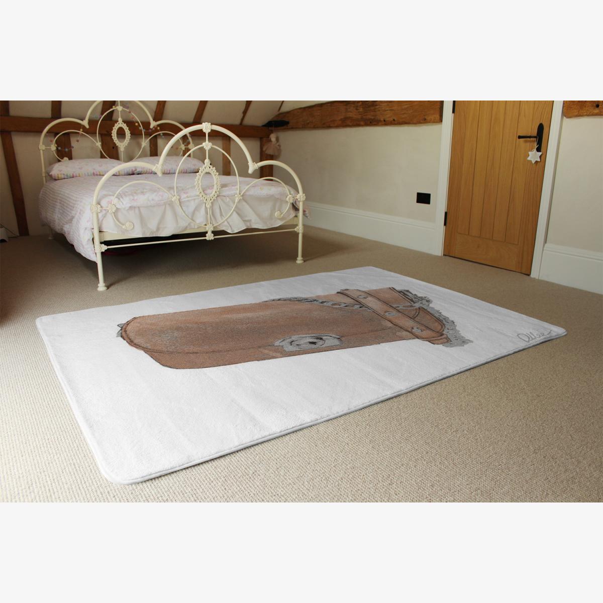 Hand Bag Rug - Brown / 230cm – image 1