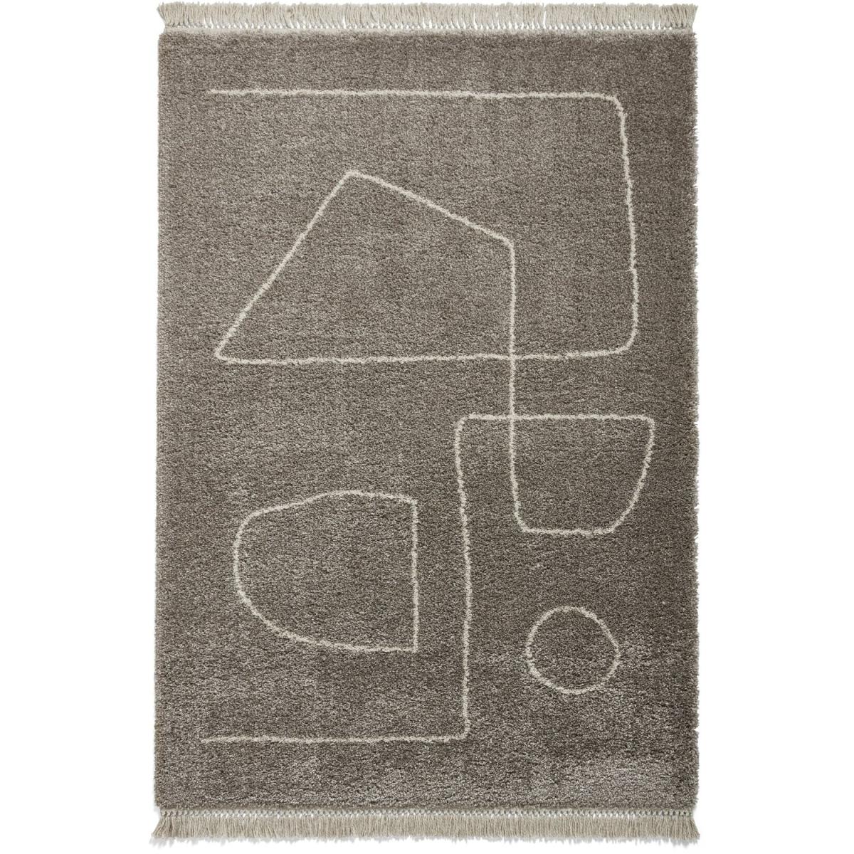 Boho A474 GreyCream Rug - Grey/Cream / 170cm – image 3