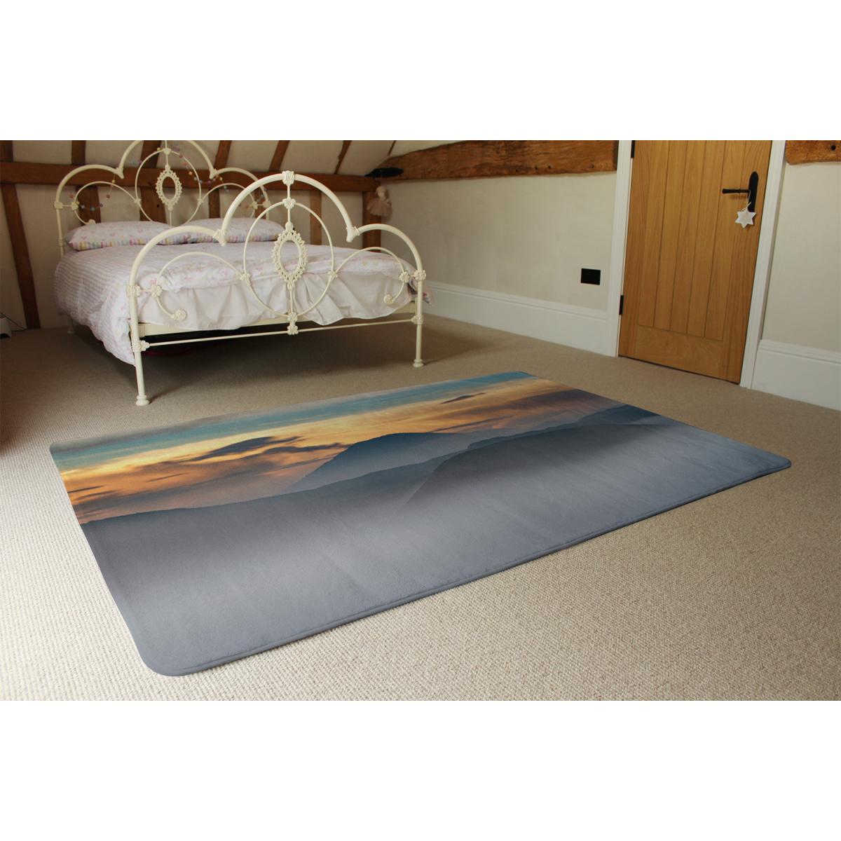 Bromo In Morning Time Designer Rug Designer Rug - Grey / 110cm – image 3