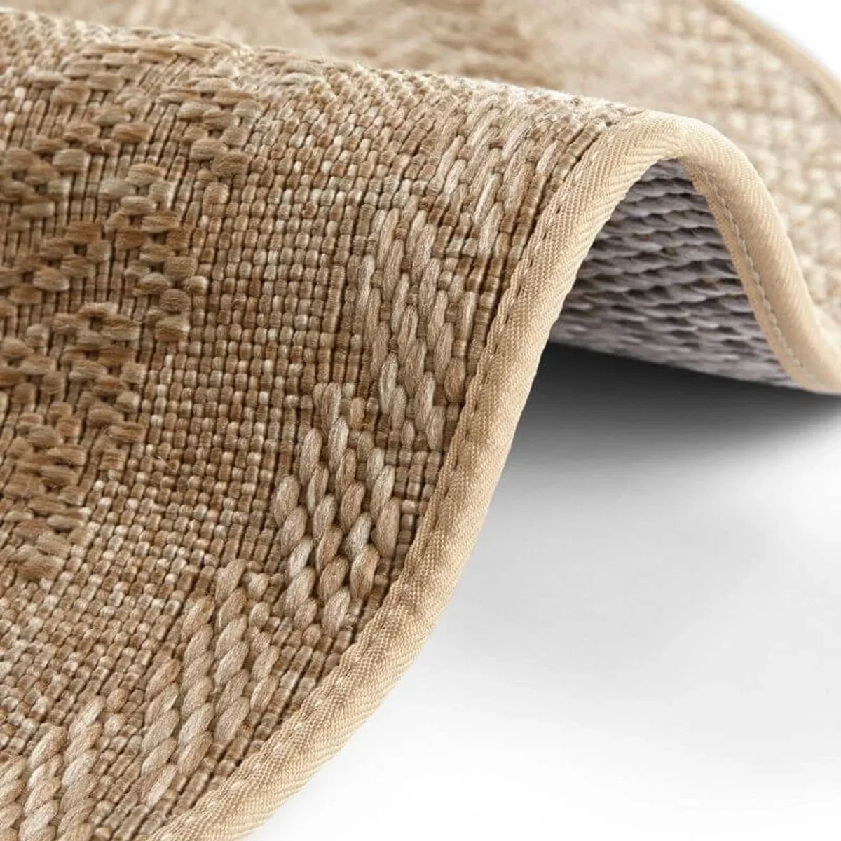 Almendro Indoor & Outdoor Round Rug Beige - Beige / 200.0cm – image 4