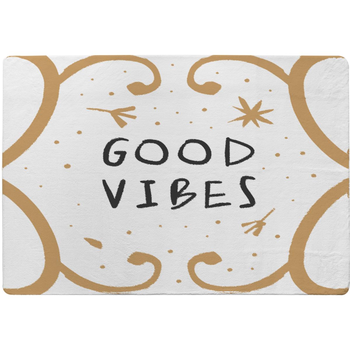 Good Vibes Designer Rug - Yellow / 110cm – image 2