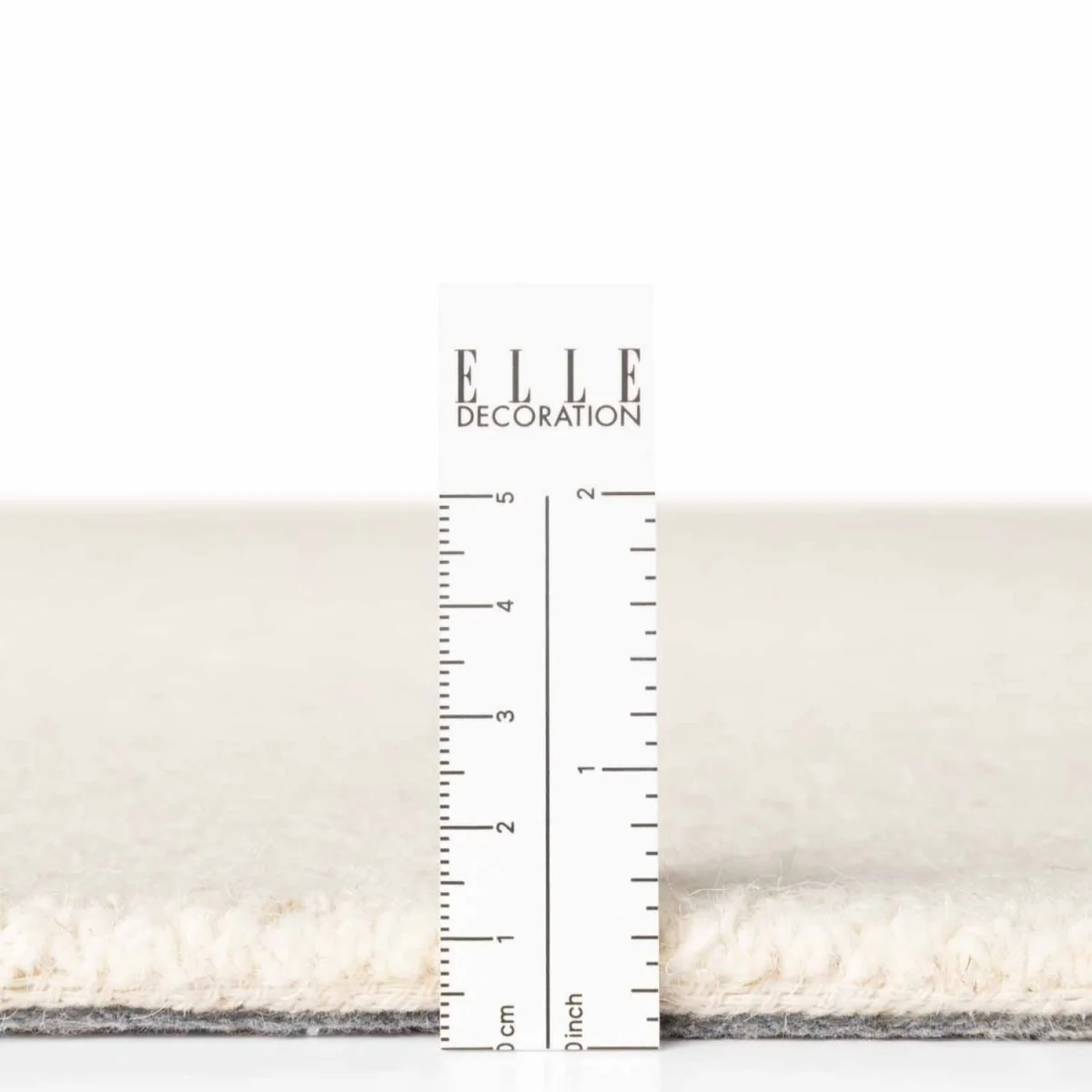 Hanse Home Elle Decoration Puristic Fine Bouclé Wool Round Rug Ø 200 cm White - White / 230.0cm / 160.0cm – image 5