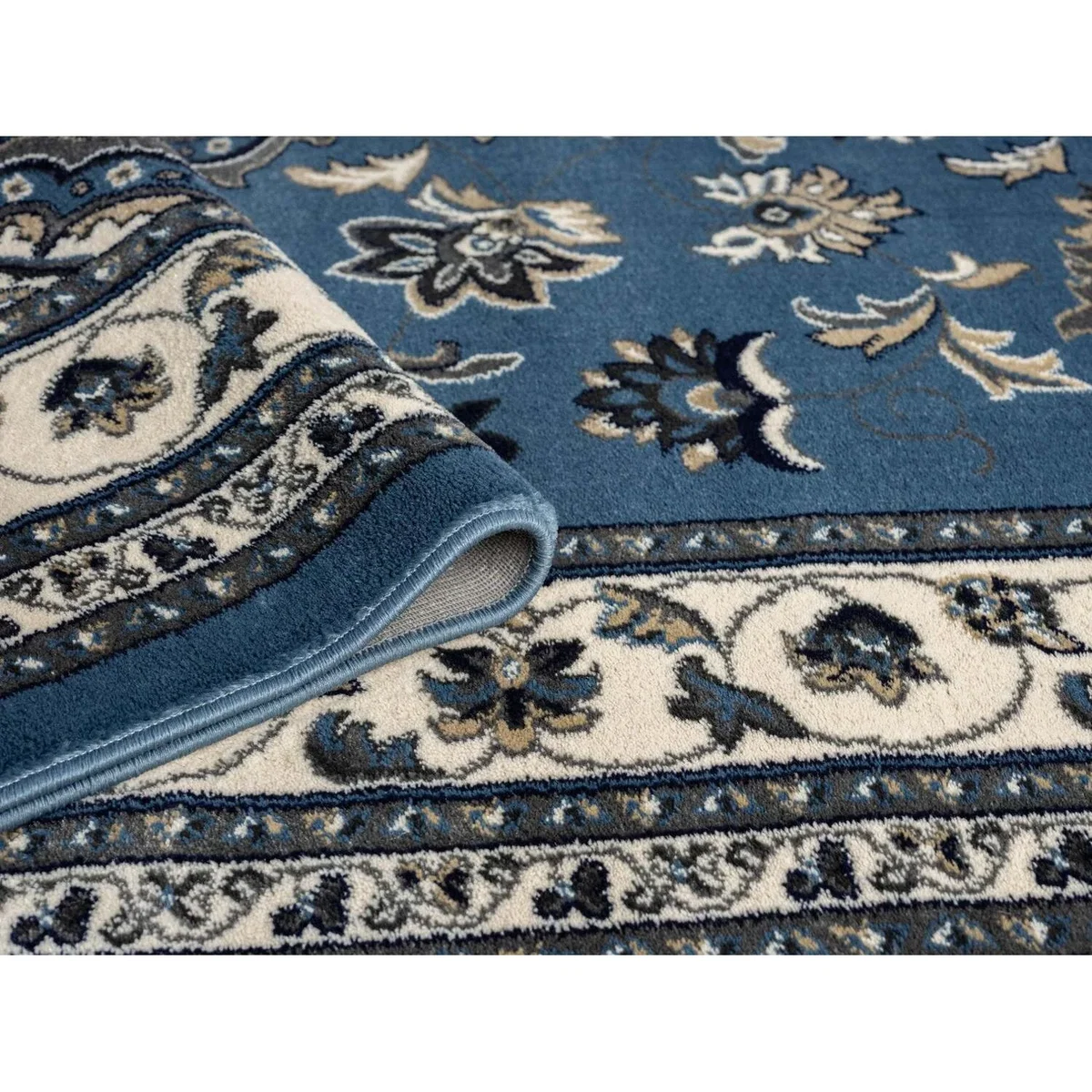 Underfoot Aurelia Large Floral Border Rug, 8mm Pile, Blue - Blue / 2300.0mm – image 2