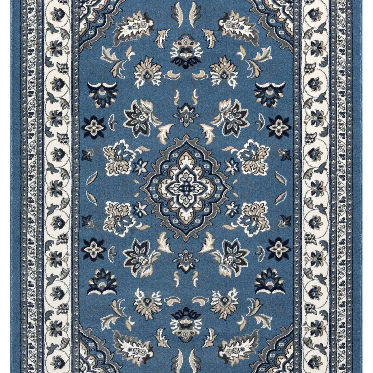 Underfoot Aurelia Large Floral Border Rug, 8mm Pile, Blue - Blue / 2300.0mm – image 3