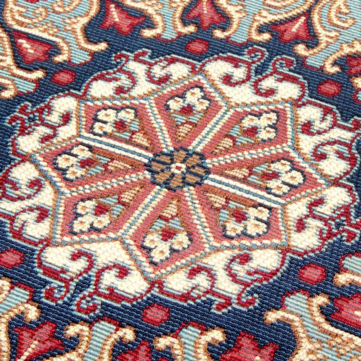 Vintage Indoor & Outdoor Rug Grey & Blue - Red / 165.0cm – image 2