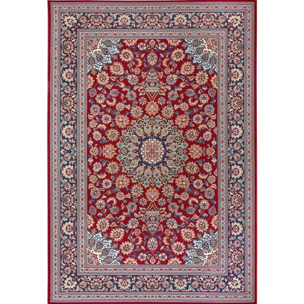 Vintage Indoor & Outdoor Rug Grey & Blue - Red / 165.0cm – image 1