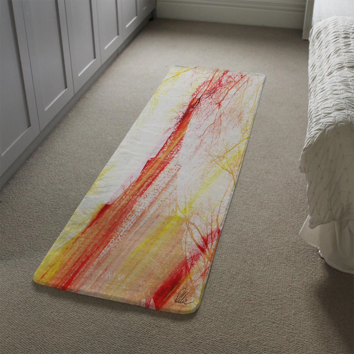Fury Runner Rug - Yellow – image 1