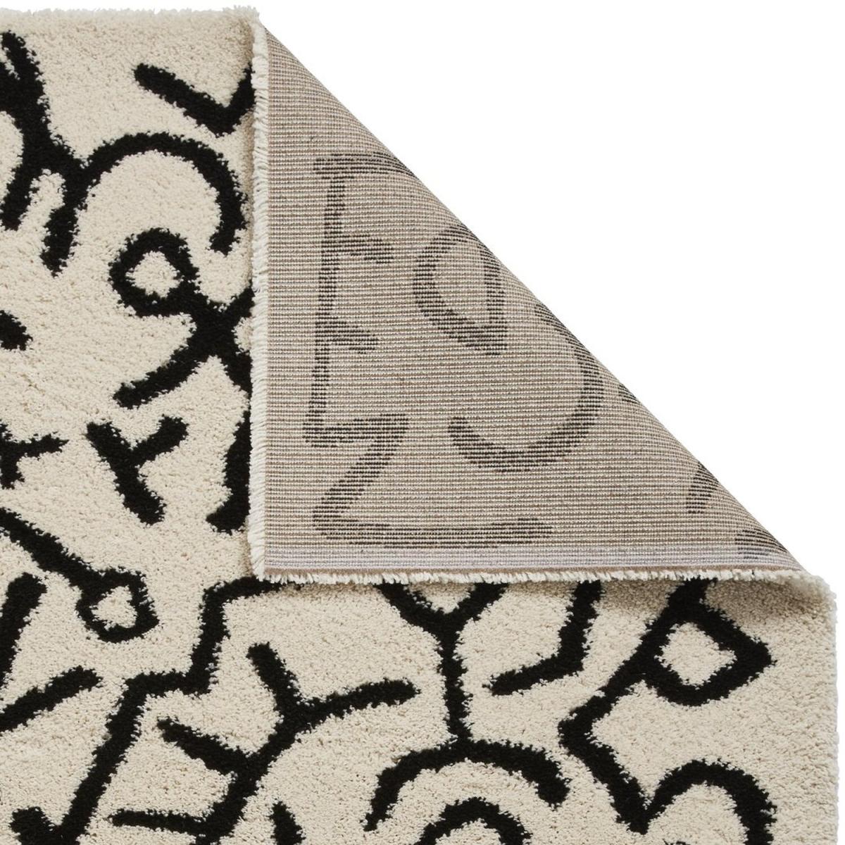Royal Nomadic A637 WhiteBlack Rug - White/Black / 220cm – image 3