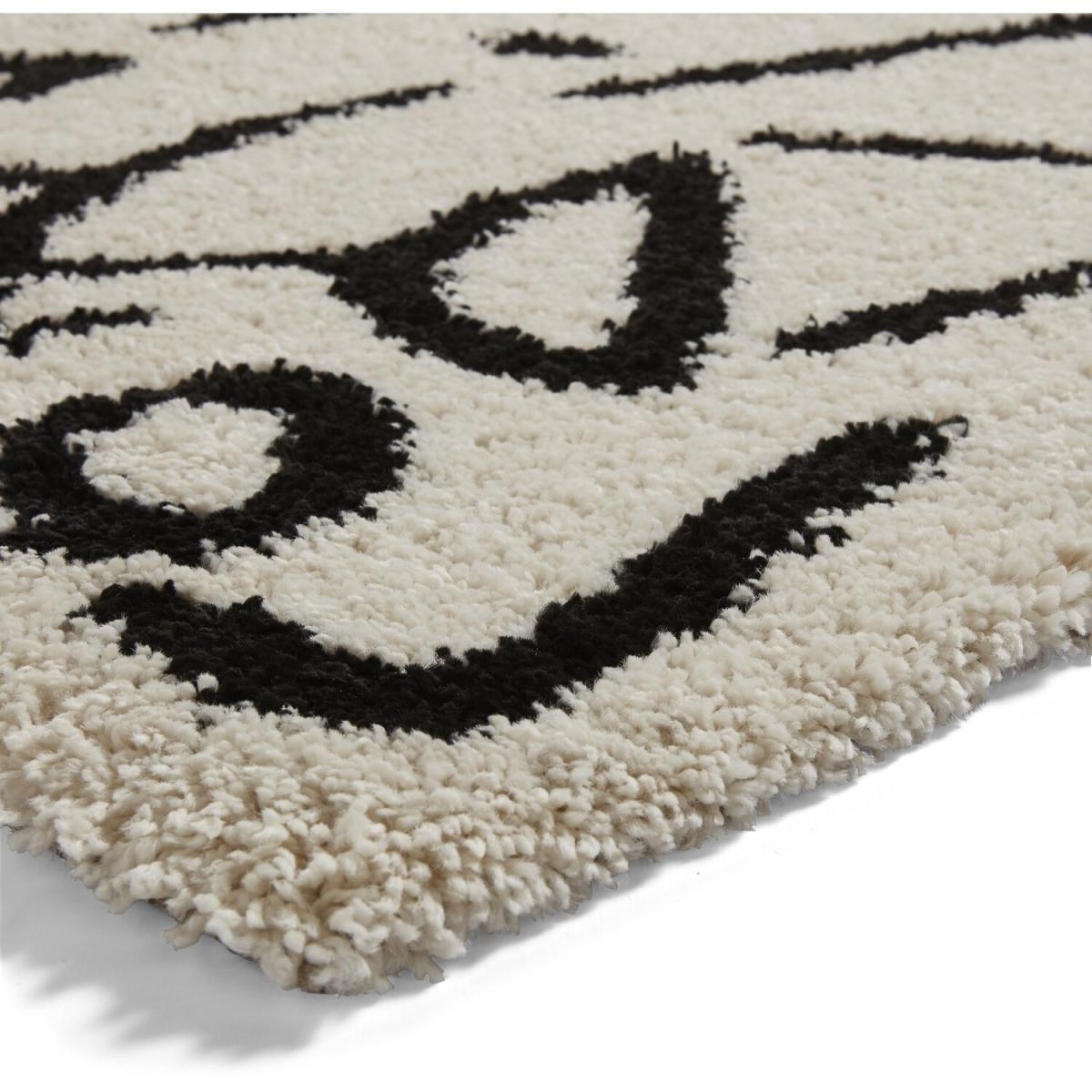 Royal Nomadic A637 WhiteBlack Rug - White/Black / 220cm – image 6