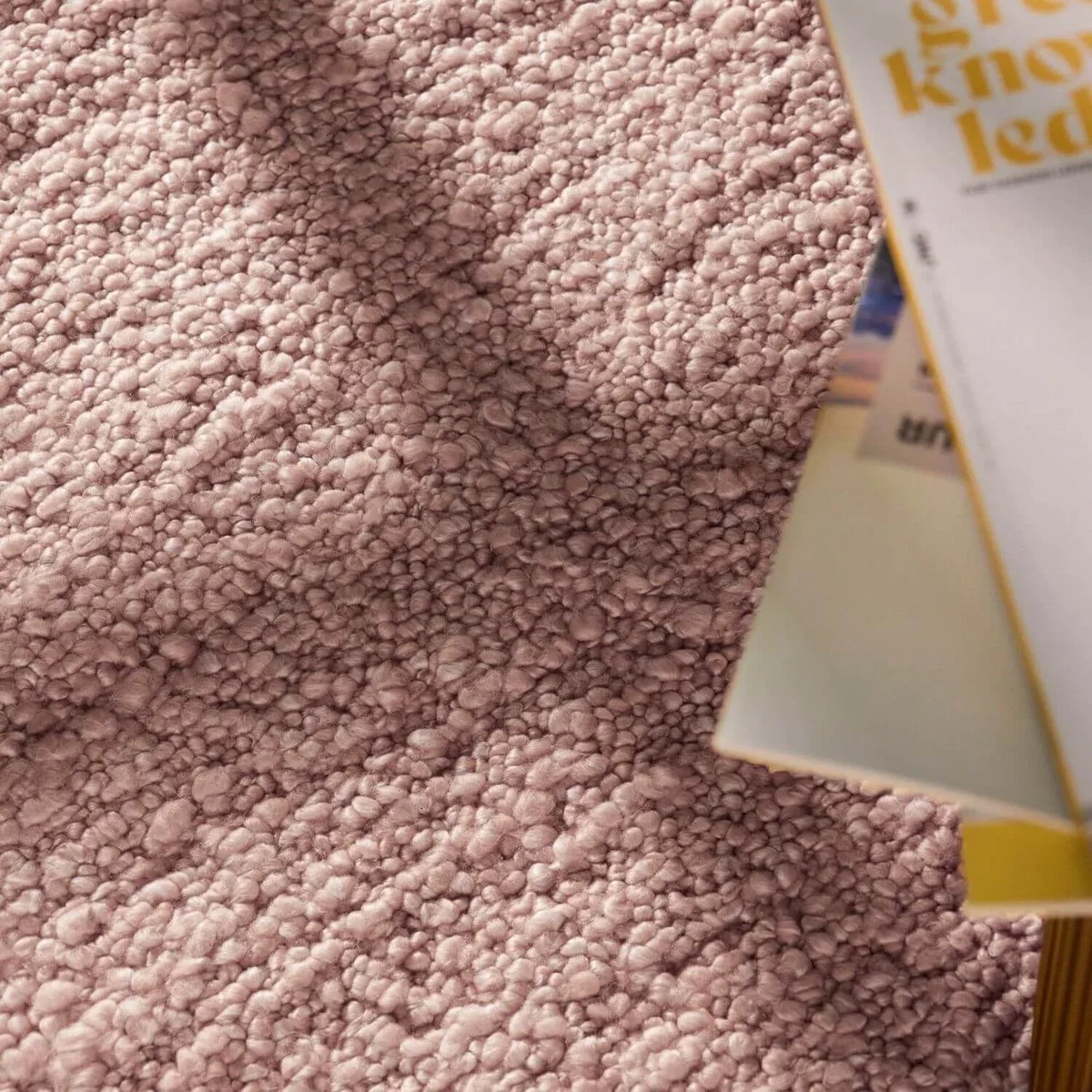 Ted Baker Portobello Soft Short Pile Runner Rug - Rust Pink - Pink / 200.0cm – image 2