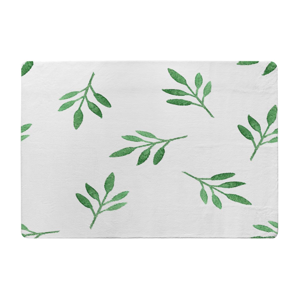 Green Leaf Designer Rug - Green / 150cm – image 1