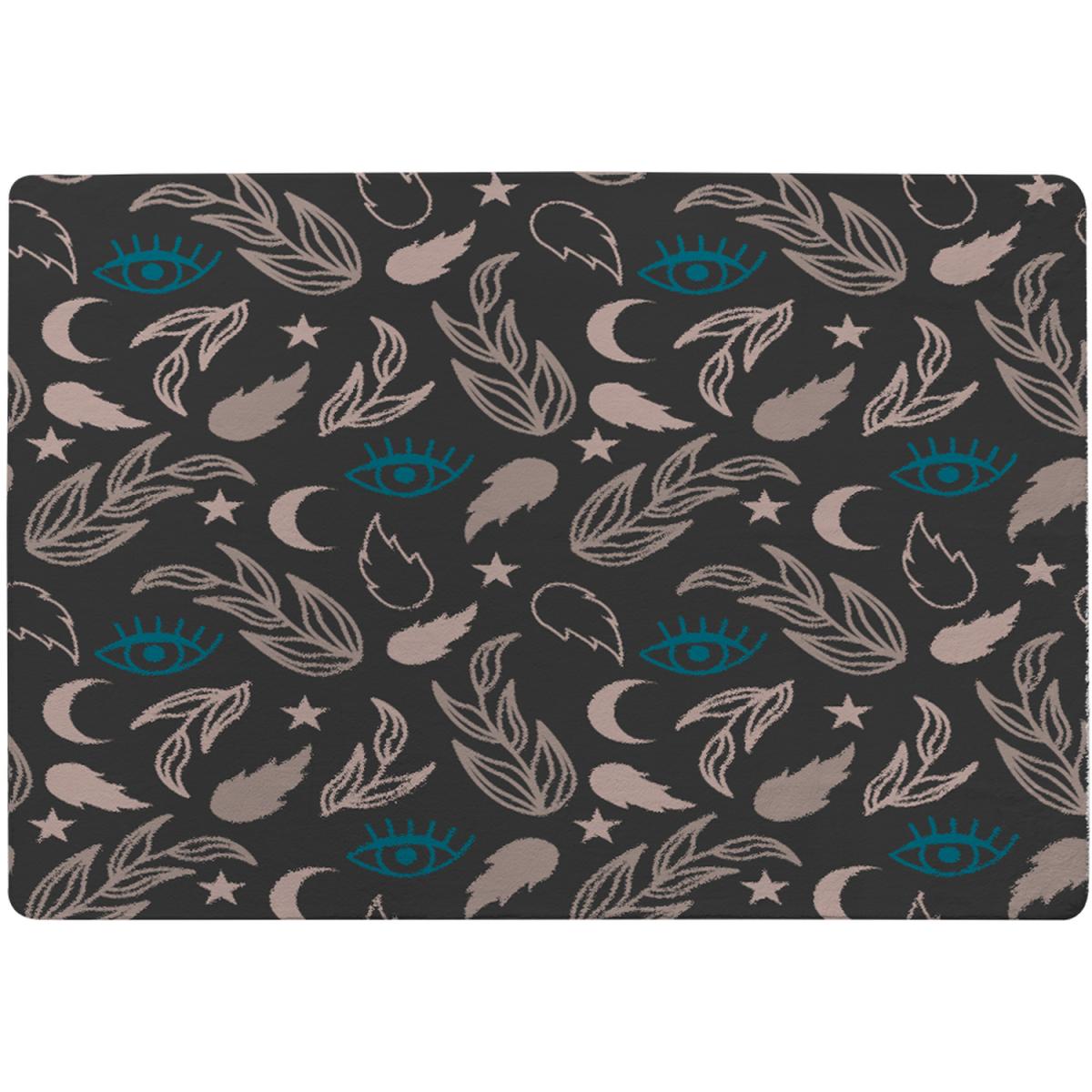 Floral Magic Eyes Rug - Brown / 230cm – image 2