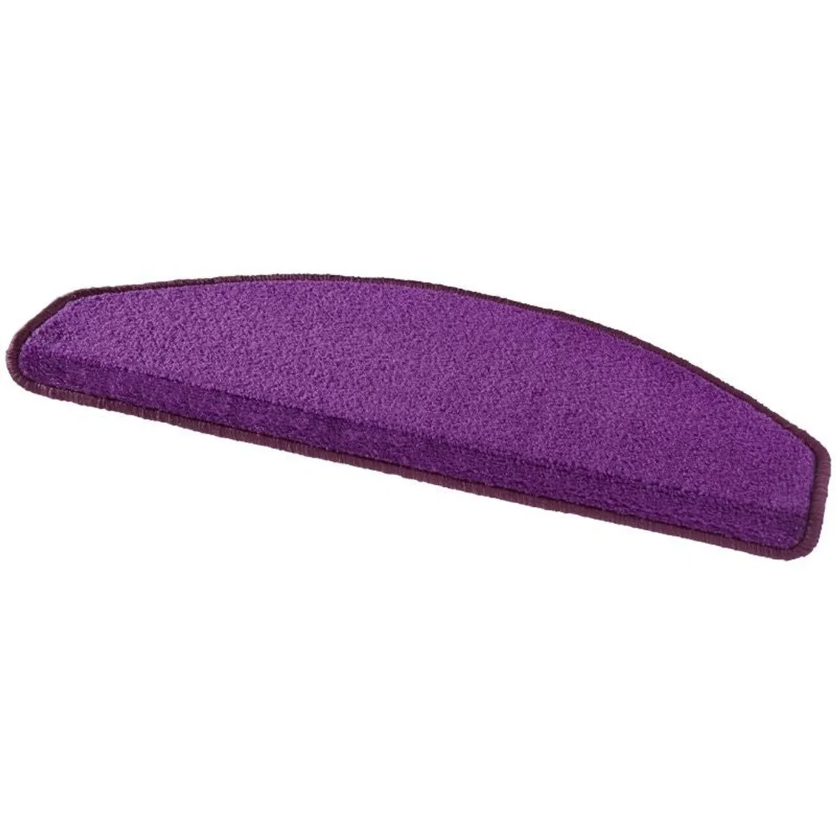 Modern Polypropylene Plain Rug - Purple / 80 x 150cm - Purple / 133.0cm – image 9