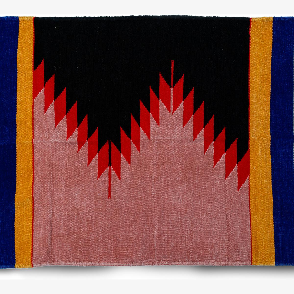 Stripes Dimaond Art Rug - Pink – image 1