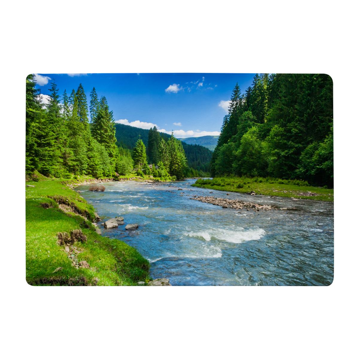 Beautiful Scenery Designer Rug - Blue / 150cm – image 1