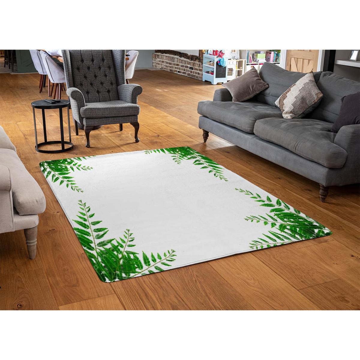Green Botanicals Designer Rug - Green / 150cm – image 2