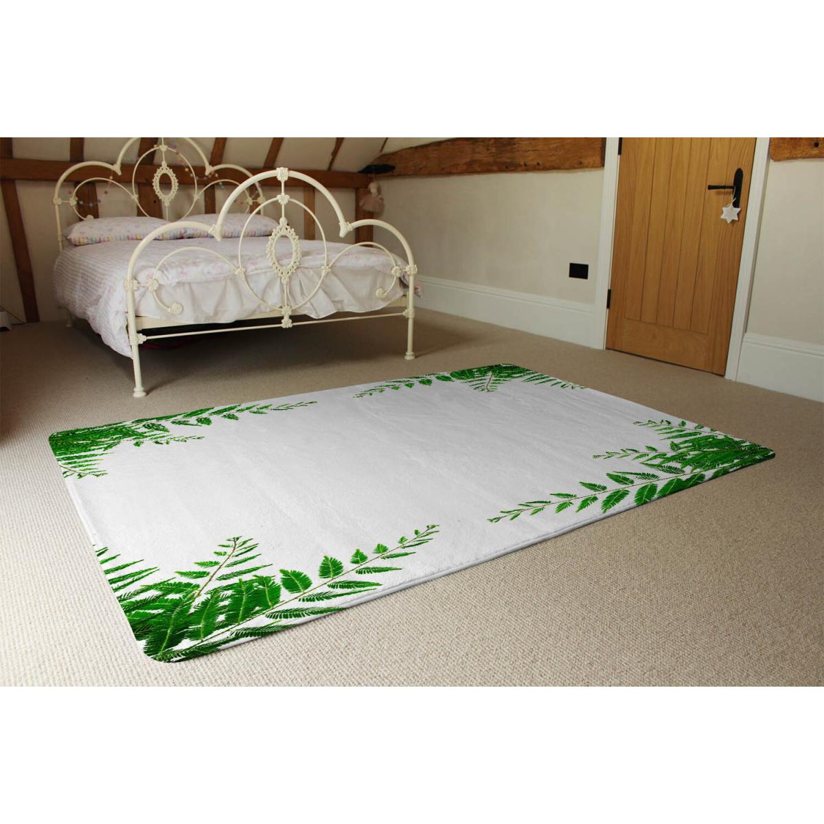 Green Botanicals Designer Rug - Green / 150cm – image 3