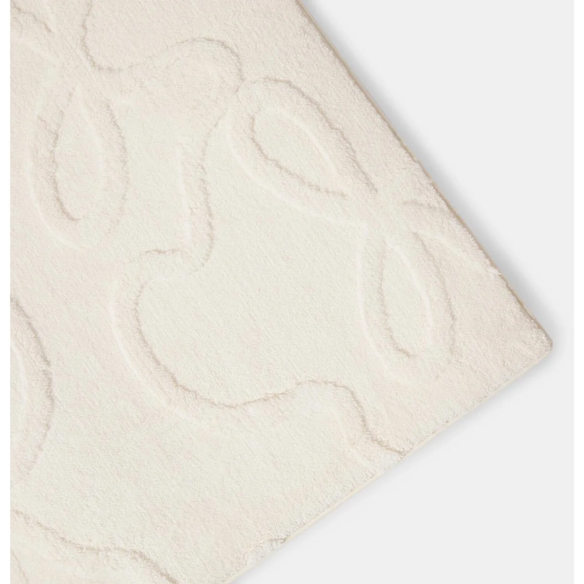 OHS Tufted Bows Decorative Rug - Ivory / 160cm – image 3