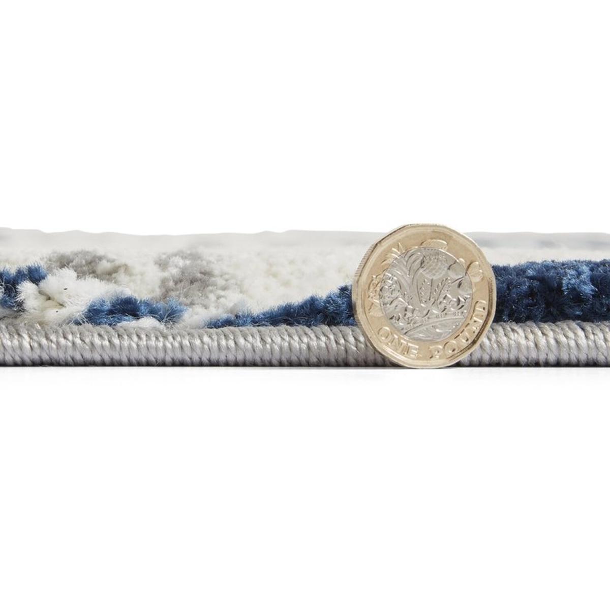 Brooklyn BRK15 GreyNavy Rug - Grey/Navy / 220cm – image 8