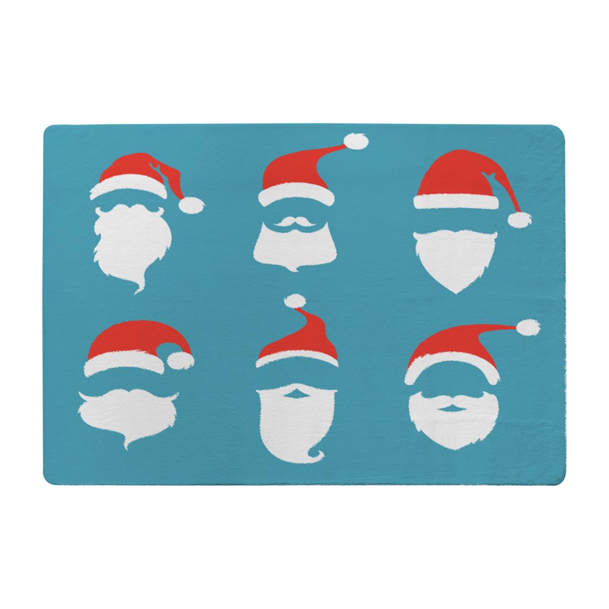 Santa Hats Style Rug - blue / 230cm – image 1