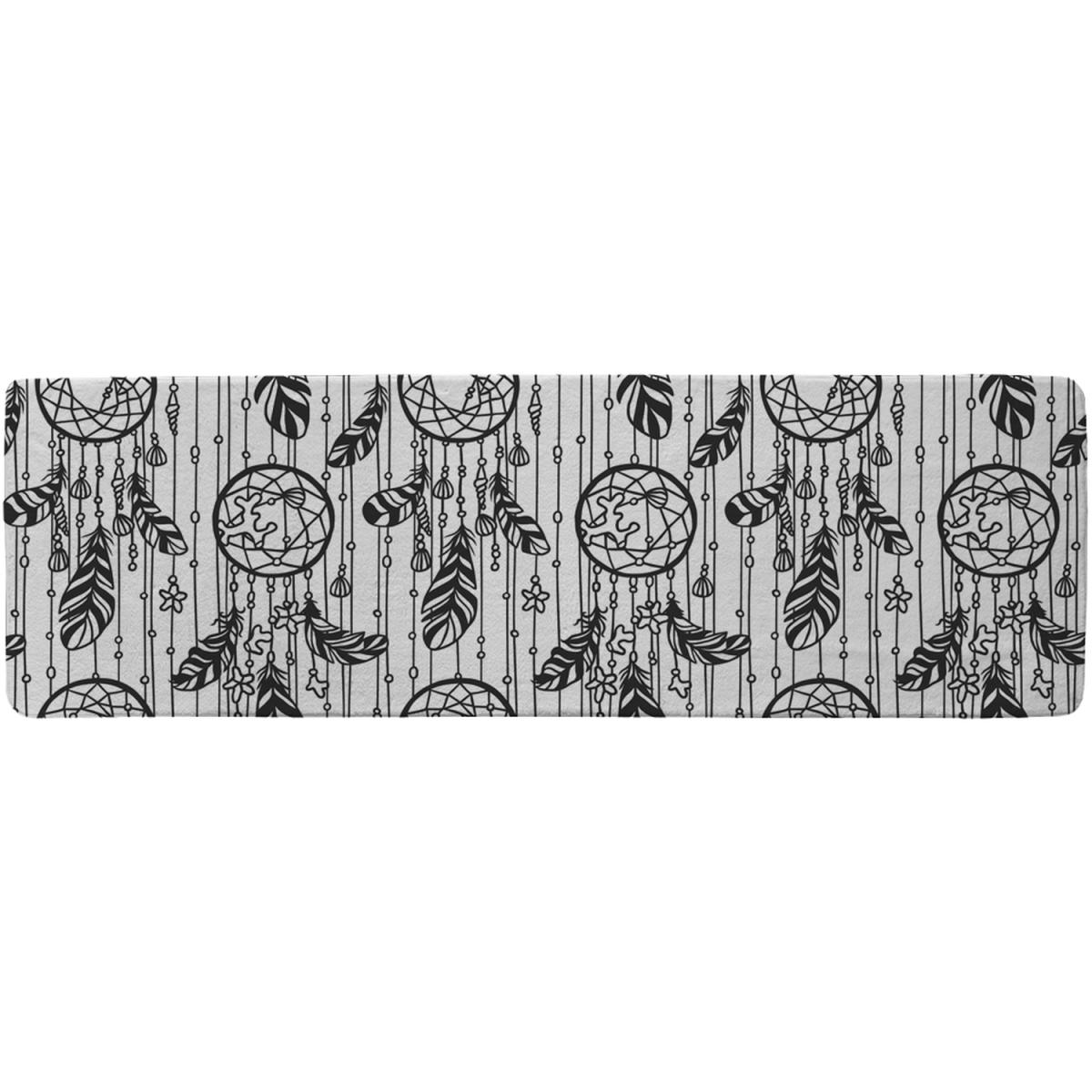 Black Contour Runner Rug - Black – image 2
