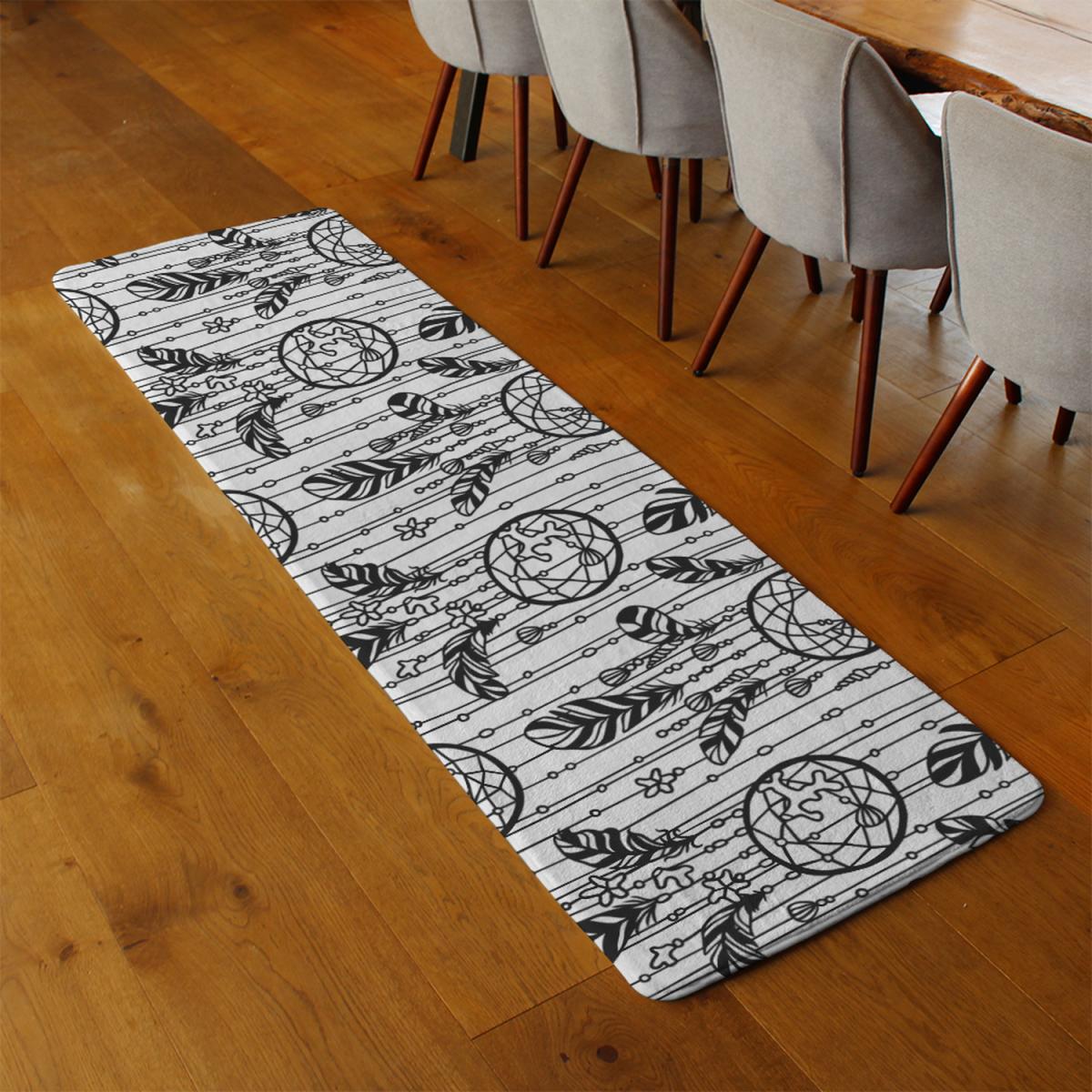 Black Contour Runner Rug - Black – image 3