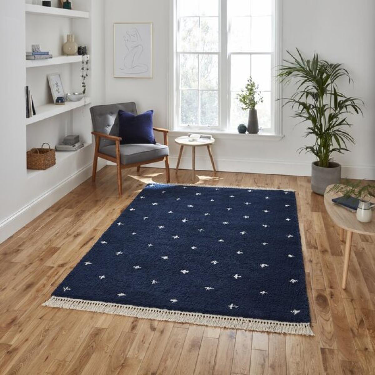Boho A475 Navy Rug - Navy / 170cm – image 1
