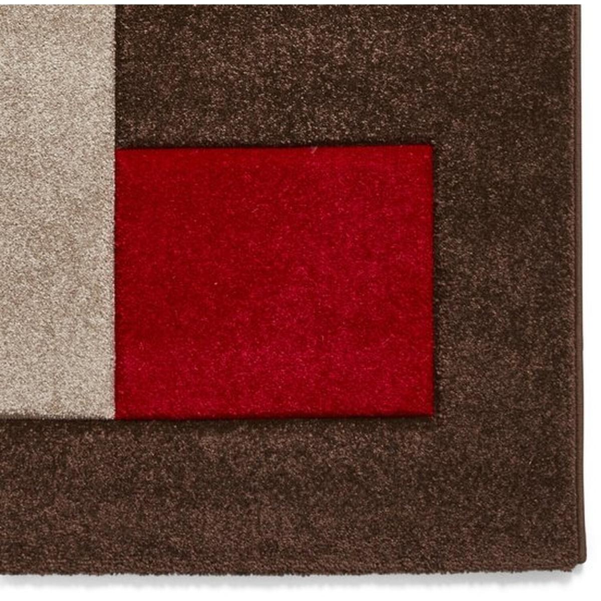 Brooklyn BRK04 BrownRed Rug - Brown/Red / 120cm – image 5