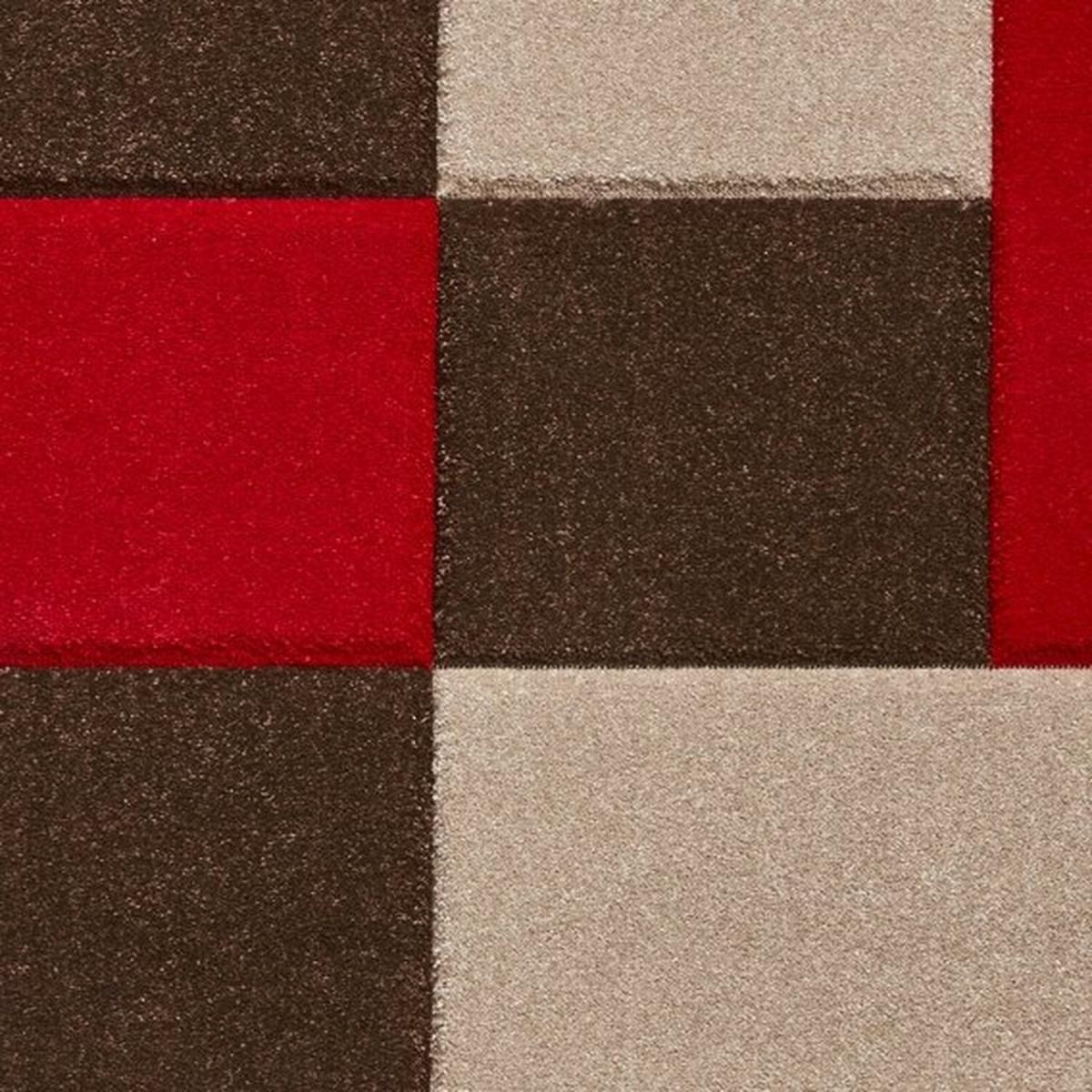 Brooklyn BRK04 BrownRed Rug - Brown/Red / 120cm – image 6