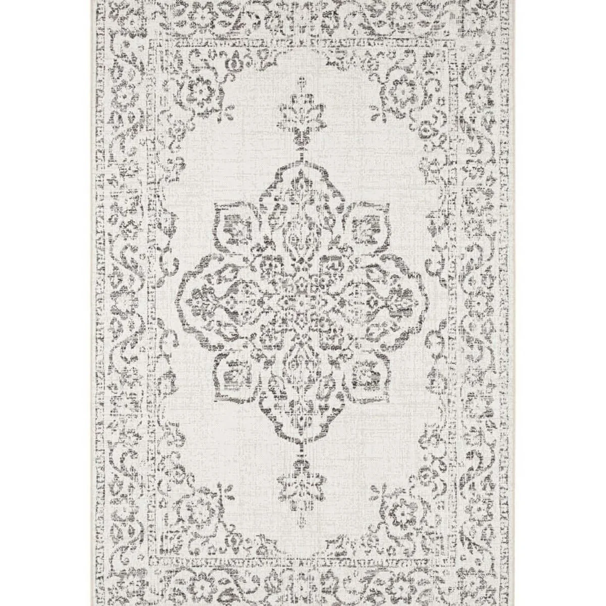 Tilos Vintage Indoor & Outdoor Rug Grey - Cream / 230.0cm – image 3